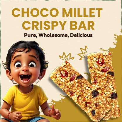 Jaggry Millets Chocko Bar